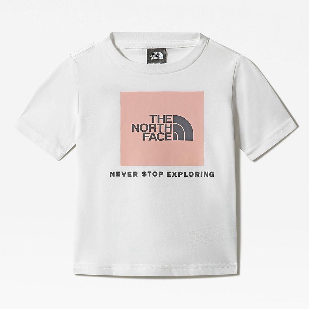 The North Face Graphic Παιδικα T Shirt - Ασπρα (QLUY20145)